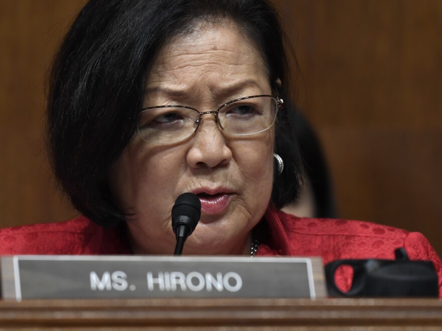 Sen. Mazie Hirono, D-Hawaii, excoriated Barr as he testified before the Senate Judiciary Committee. She charged him with lying to Congress and said he should resign.
