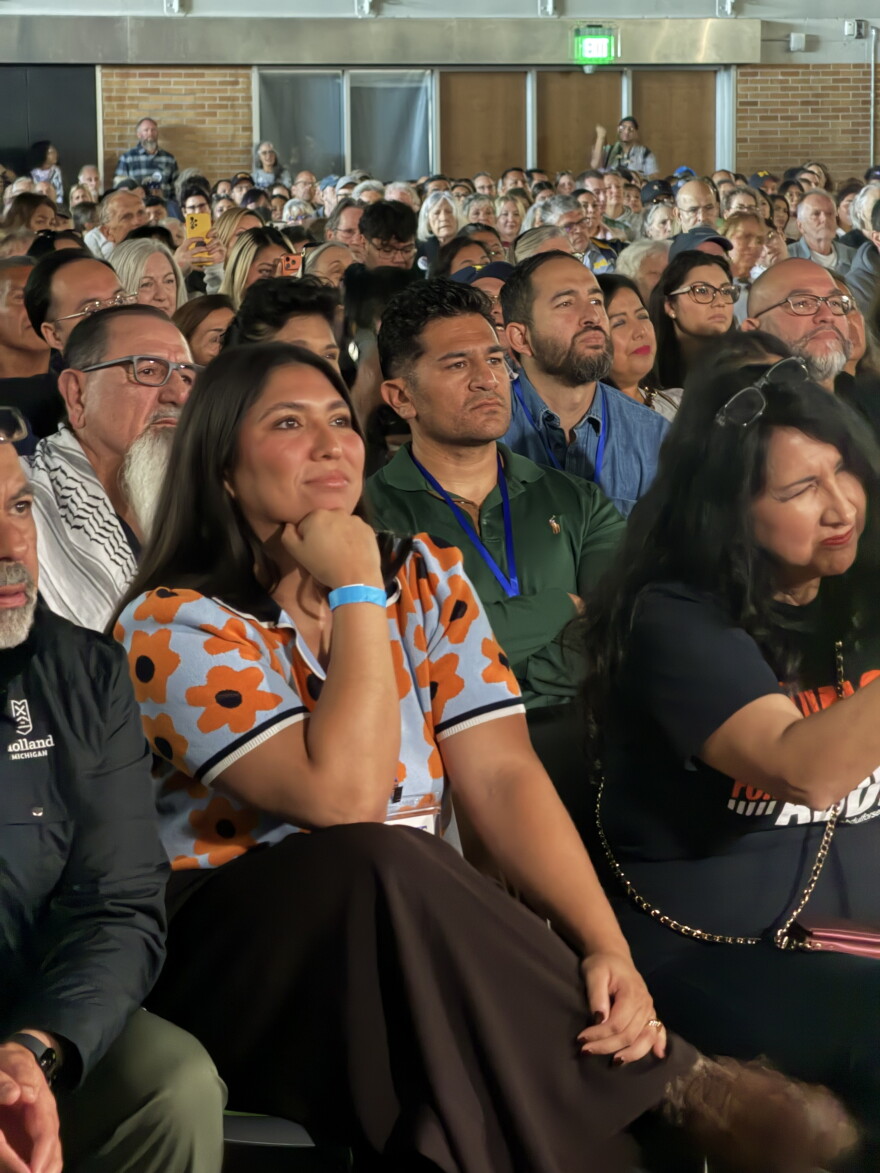 U.S. Senate Abdul El Sayed hosted a Latinos for Abdul in Holland, Michigan just days before the 2026 midterm elections.