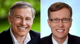 Jay Inslee and Rob McKenna