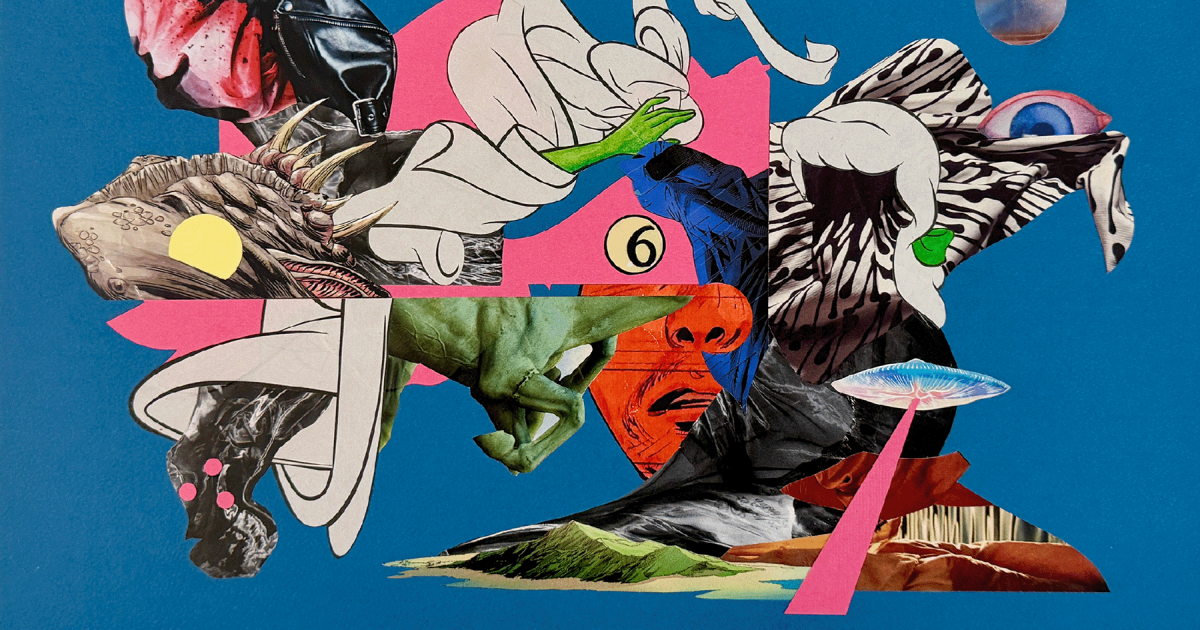 'Papers' collects Bernie Diaz's assemblage and collage work in Georgetown