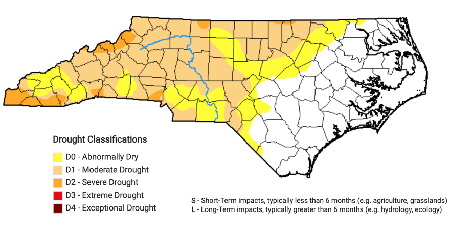 More Than Half Of Nc Counties Experiencing Drought Wfae 90 7 Charlotte S Npr News Source