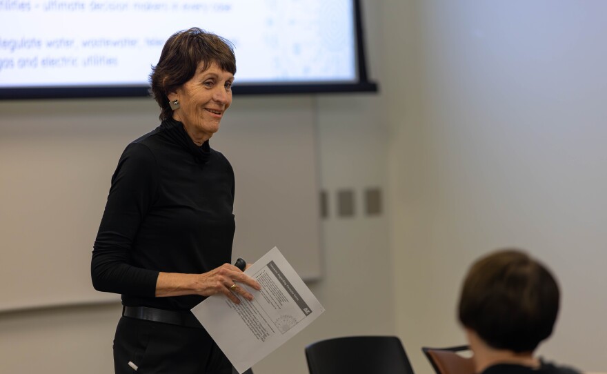 Yuma County residents attend town hall at Yuma Main Library on Wednesday, November 12, 2025.