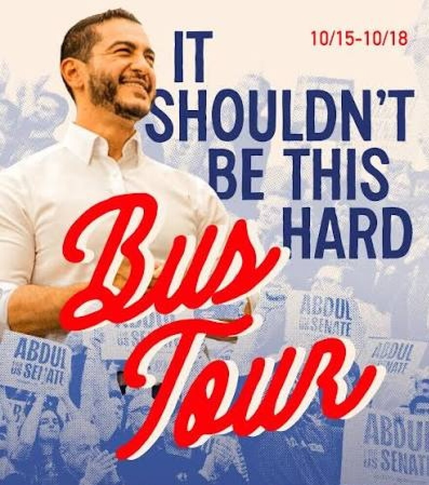 It shouldn't be this hard bus tour poster
