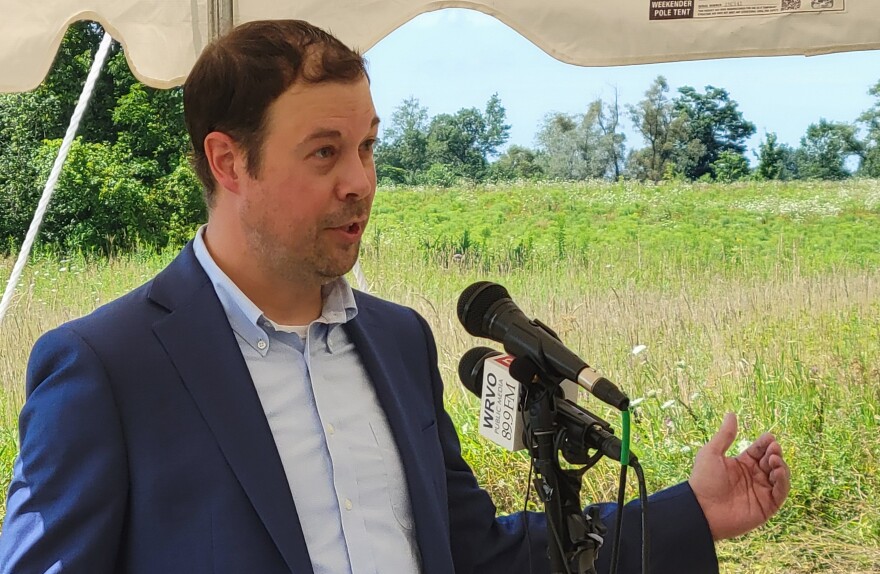Austin Wheelock, Executive Director of Operation Oswego County, the county's economic development agency.