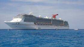 A cruise ship on water, Carnival Legend.jpg