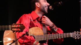 Vadim Kolpakov performing at Tosco Music Party in Charlotte.