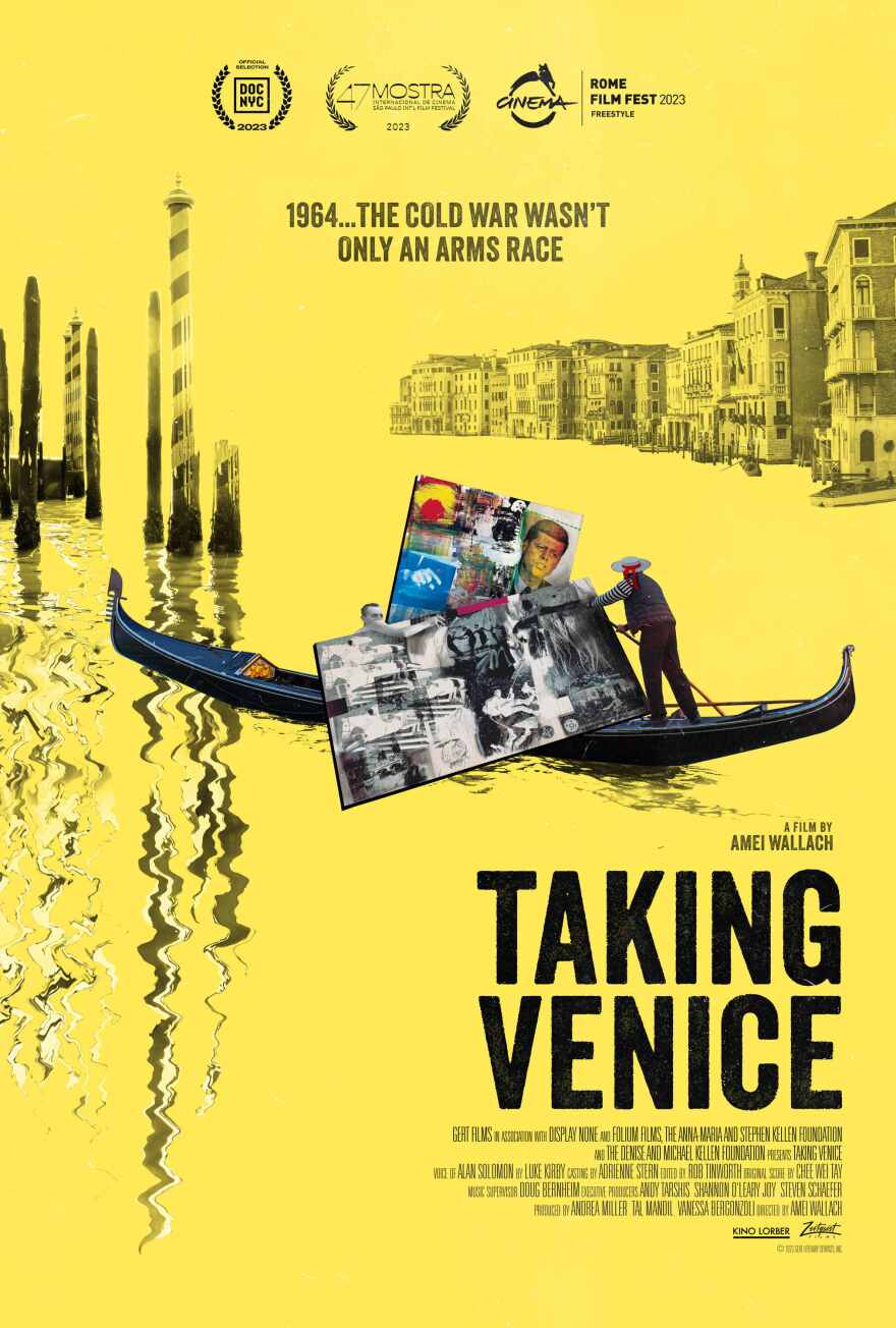 Alliance for the Arts Poster for 'Taking Venice' documentary
