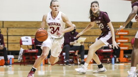 Indiana's Grace Berger has led the team in scoring in their first two NCAA tournament games.
