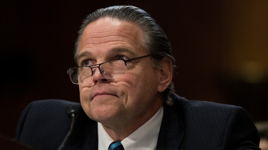 Daniel Foote, pictured during a congressional hearing in 2016, has resigned as the U.S. envoy to Haiti.