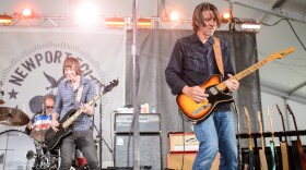 Drive-By Truckers perform at the 2017 Newport Folk Festival.