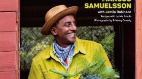 Marcus Samuelsson on the cover of "Back to Green." (Courtesy of Penguin Publishing Group)