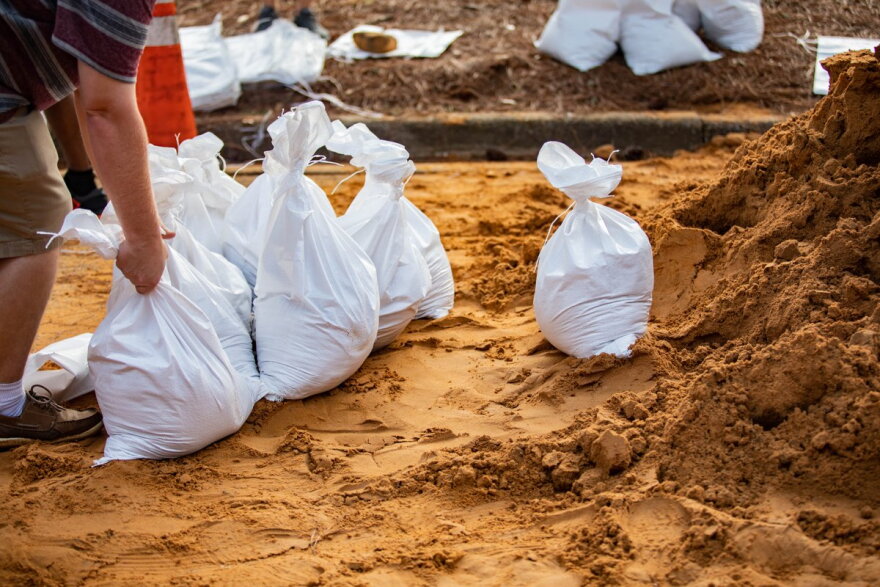 The City of Tallahassee is opening sandbag locations.