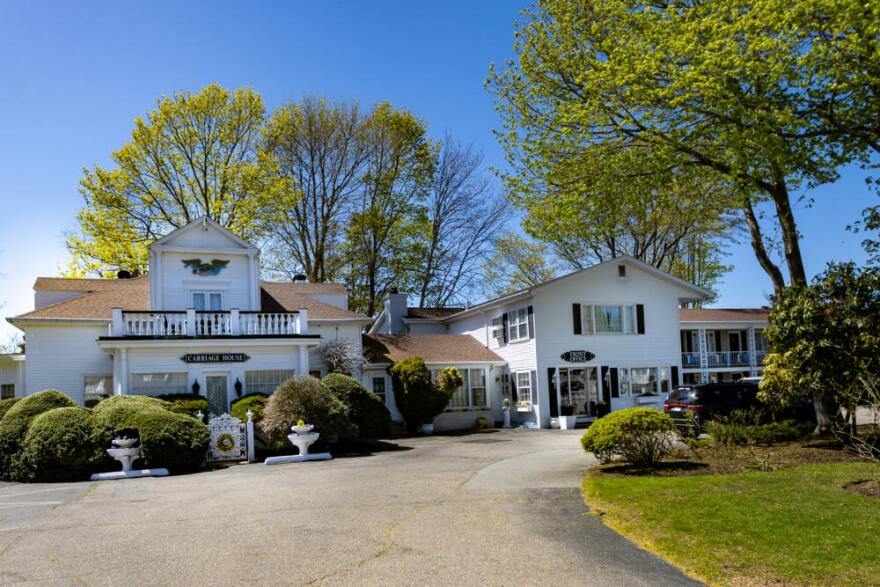 Shoreway Acres Inn in Falmouth. (Jesse Costa/WBUR)