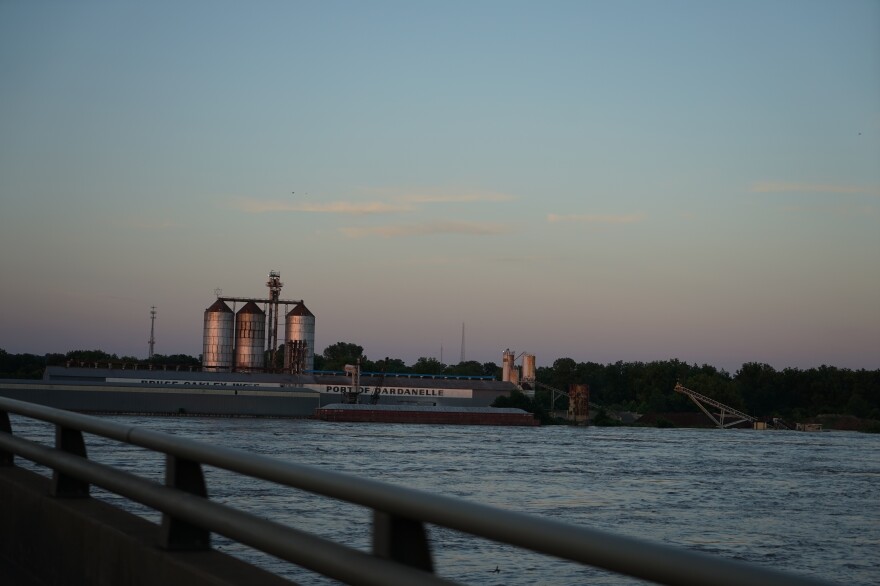 Transportation and industry have been disrupted all along the Arkansas River. Arkansas Gov. Asa Hutchinson says the high water is costing the state economy an estimated $23 million each day.