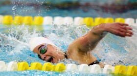 Alexandra Truwit of the United States competes in the Women's 400 Meter Freestyle S10 heats during the 2024 U.S. Paralympic Swimming Trials at the Jean K. Freeman Aquatic Center on June 28, 2024 in Minneapolis, Minnesota.