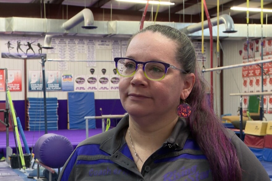 Erin Booher's new program at Rising Stars is for gymnasts in grades 7-12.