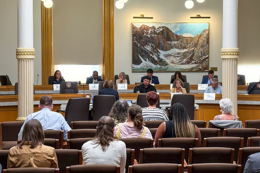 The state legislature's Commission on Medicaid begins work inside the Colorado State Capitol. July 6, 2026.