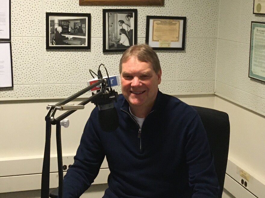 Randy Kindred in studio