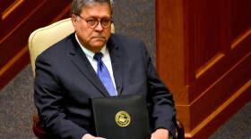 U.S. Attorney General William Barr spoke at the Notre Dame Law School on Oct. 11, 2019.
