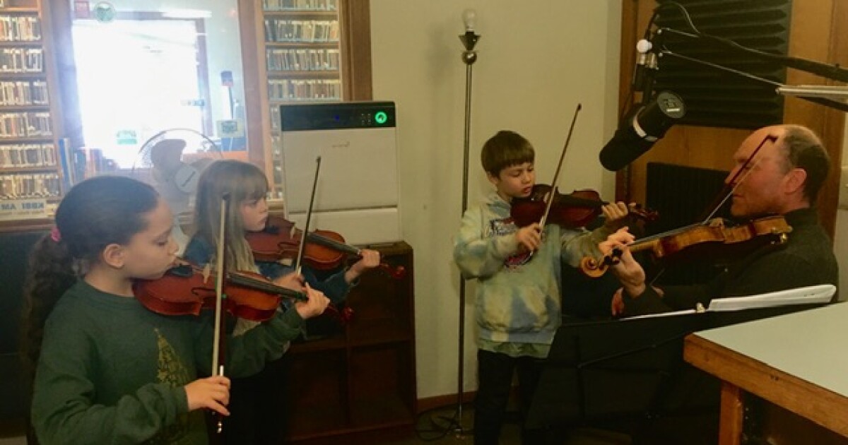 Homer Opus violin program teaches music and resilience