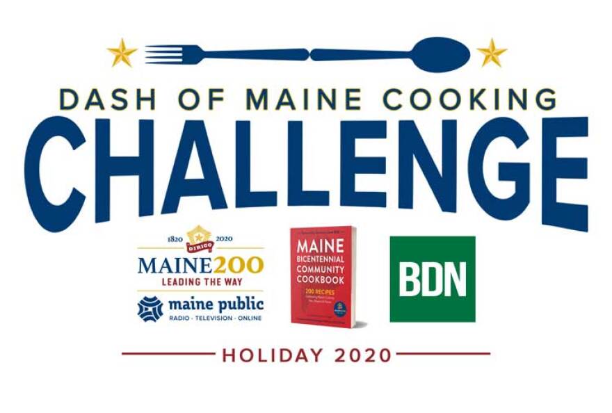 Maine Bicentennial Cookbook Holiday Edition graphic