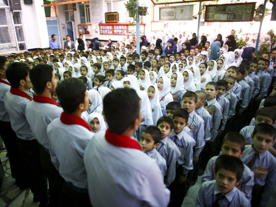 Tanweer School is located in a lower middle class neighborhood on the south side of Kabul.