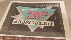 The cover of CityBeat's 25th anniversary issue (WVXU)