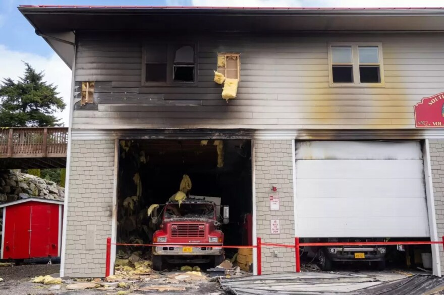 The South Tongass Volunteer Fire Department responds to emergency calls from the southern area of the Borough. (Jack Darrell/KRBD)