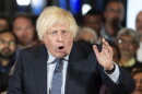 FILE - Former Prime Minister of the United Kingdom, Boris Johnson, delivers a speech at a Conservative Party campaign event at the National Army Museum in London., Tuesday, July 2, 2024. (AP Photo/Thomas Krych,File)