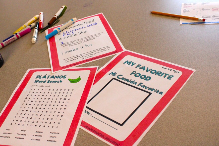 Worksheets in Spanish. 