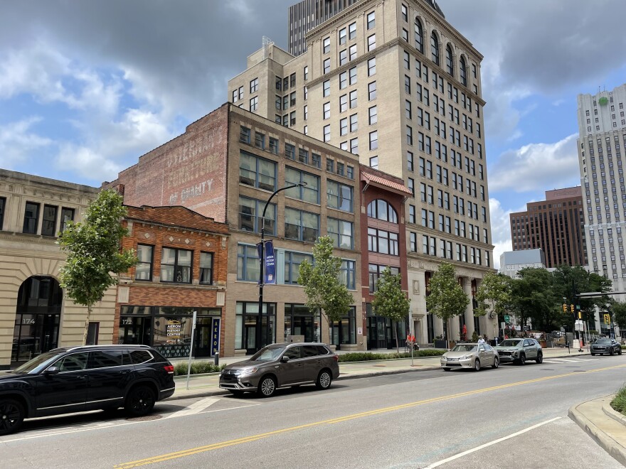 The Bowery project in Downtown Akron, six historic buildings rehabilitated in part with federal and state tax credits, now includes apartments, CRAVE restaurant and the Akron History Center. State legislators recently increased Ohio's historic tax credits in the new two-year state budget.