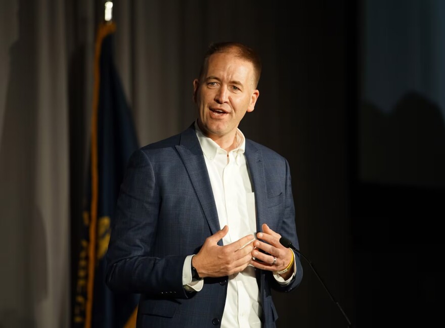 FILE - Tobias Read at the Democratic election night party in 2024.