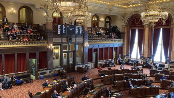 The Iowa Legislature in Des Moines (Iowa Public Radio)