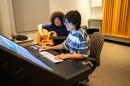 GTCC students work on recording and producing a song for the school's second album "Sophomore."