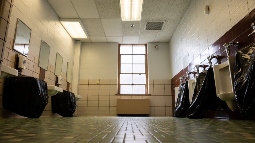 School administrators and police are warning parents about a trend where students destroy objects in school bathrooms for attention on social media.