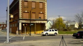 Vacant building on Seneca Street in the Larkin District ready for rehab