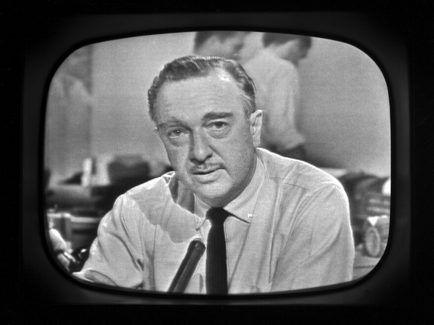 CBS News anchor Walter Cronkite reports that President John F. Kennedy was assassinated in Dallas on Nov. 22, 1963.