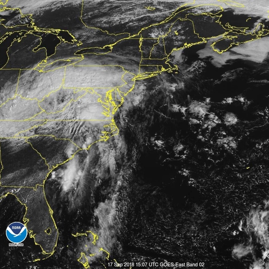 Florence over North Carolina