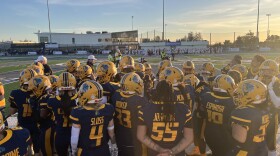 The Golden State Storm gathers before their first game against the San Diego Rebellion.