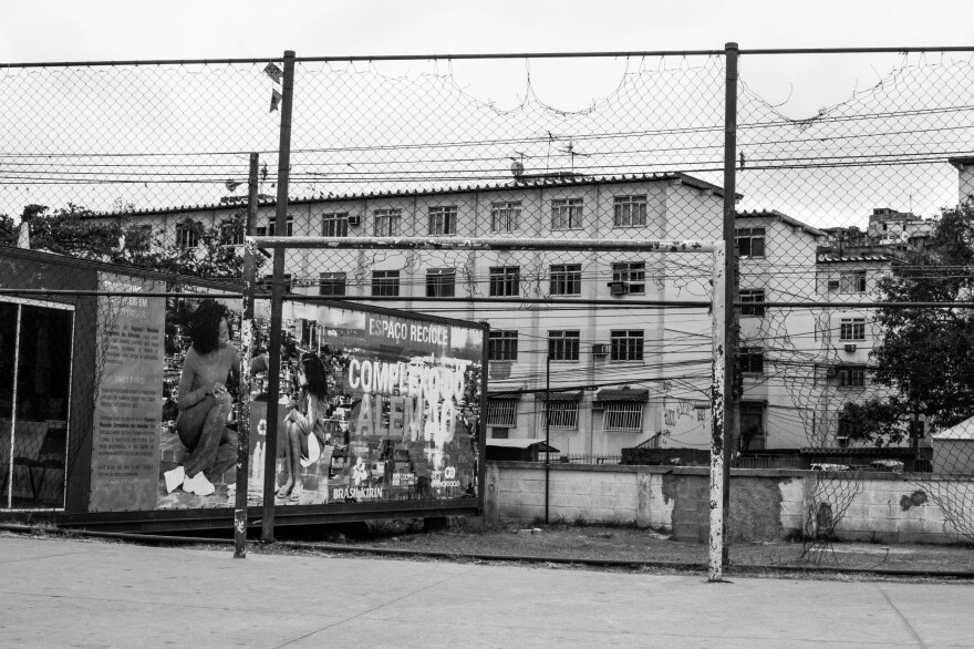 In the Alemao <em>favela</em> complex, five people have been shot in the past two weeks.