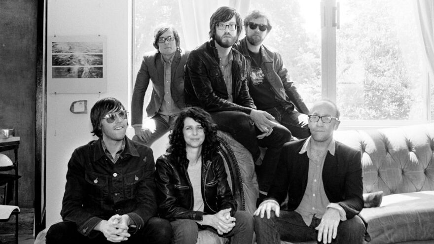 Lead singer Will Sheff (above center) and Okkervil River.