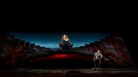 Stephanie Blythe as Fricka and Bryn Terfel as Wotan in Wagner's "Die Walküre."