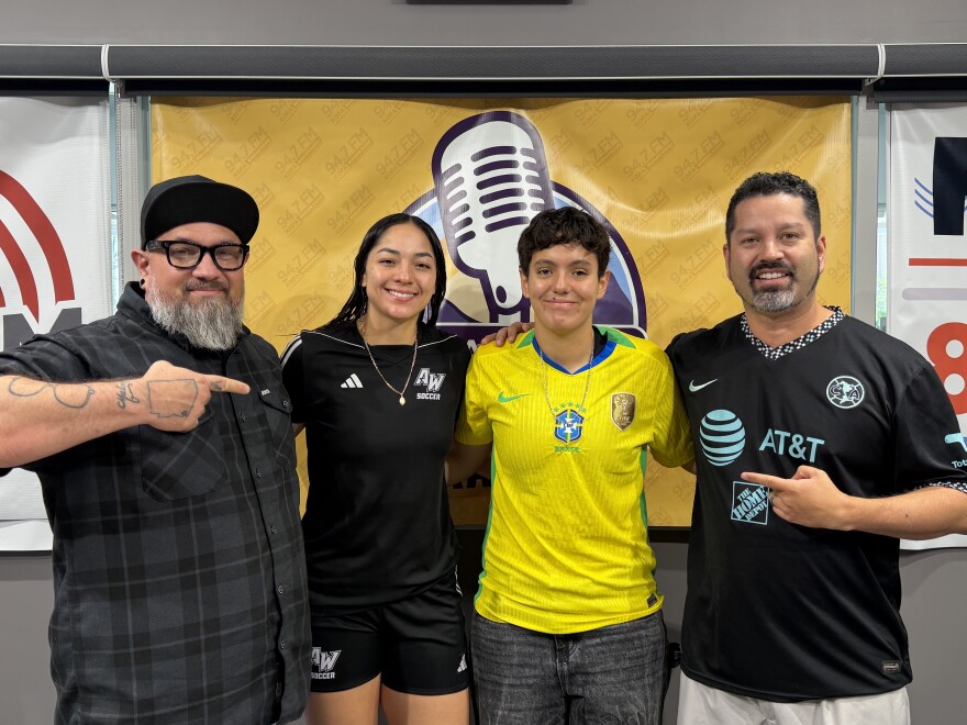 Alison Peralta and Iyan Hernandez helped the Arizona Western College Lady Matadors women's soccer team become national runners up this past season.