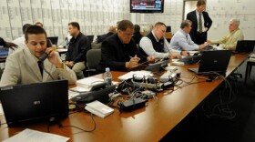 A so-called "war room" during the 2010 NFL draft. Art Thiel wants to do away with the phrase in relation to the draft. He says a serious military term that describes where life-and-death decisions are made has no place in sports.