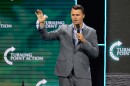Turning Point USA Founder Charlie Kirk speaks at The Believers' Summit 2024