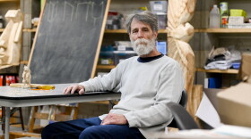 Best known for custom chess sets, Jim Arnold is a wood carving artist now teaching at the Peoria Art Guild.