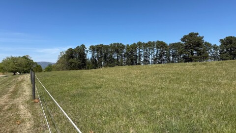 Photo of dry terrain outside of Greenville, S.C.