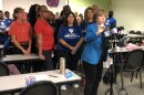 Randi Weingarten, president of the American Federation of Teachers, visited Broward County schools and called our Gov. Ron DeSantis for what she says are his 'divisive' education policies. She spoke at a press conference of the Broward Teachers Union in Tamarac on Sept. 21, 2022.