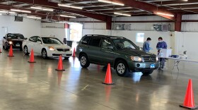 The COVID-19 testing facility in Bloomington has averaged 431 daily tests since July 6. 