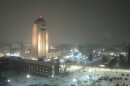 NIU campus live cam, Sunday night, 3/15/26